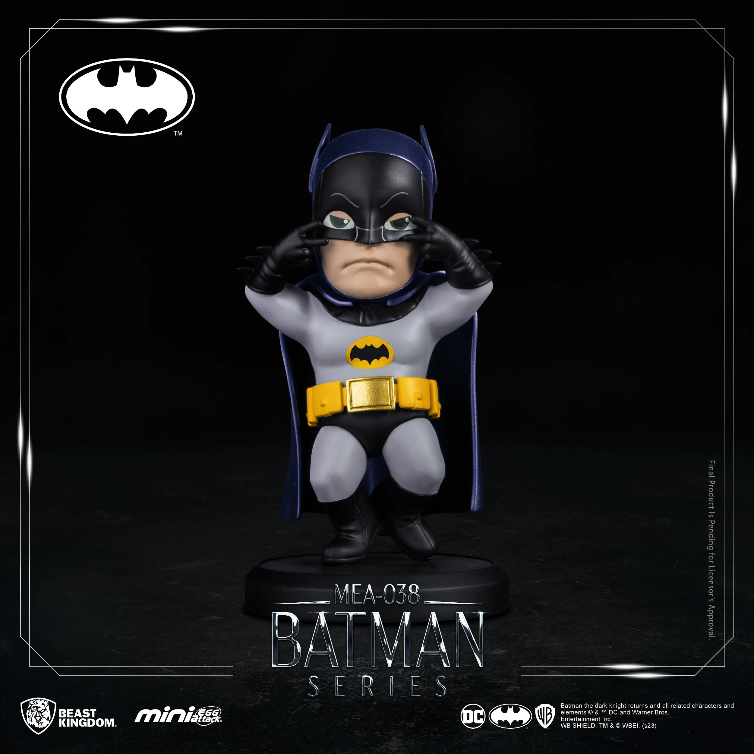 Beast Kingdom Mini Egg Attack Batman Series Set (Assortment of 6) - Image 3