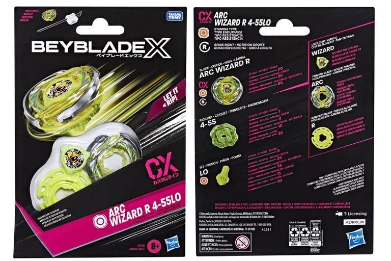 Beyblade X - Arc Wizard R 4-55LO - Image 4