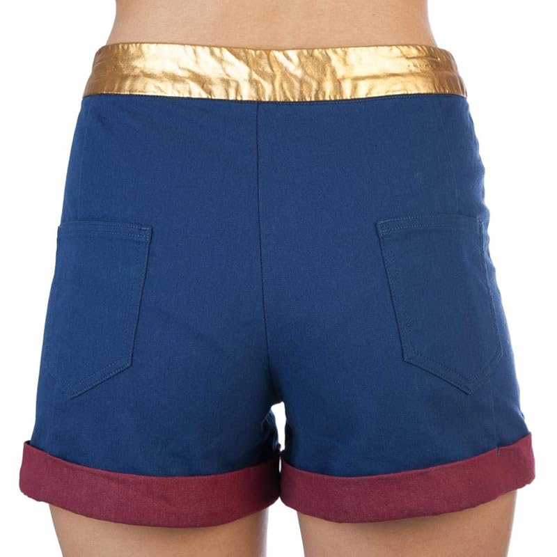 Bioworld DC Comics Wonder Woman High Waisted Shorts 2X-Large - Image 2