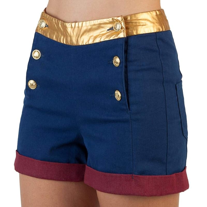 Bioworld DC Comics Wonder Woman High Waisted Shorts 2X-Large - Image 3