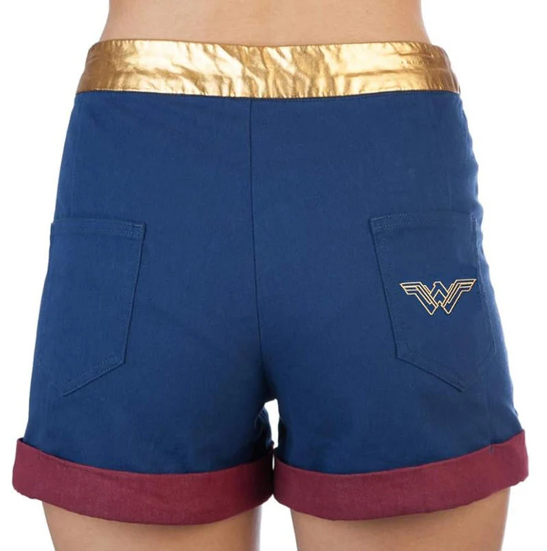 Bioworld DC Comics Wonder Woman High Waisted Shorts 2X-Large - Image 4