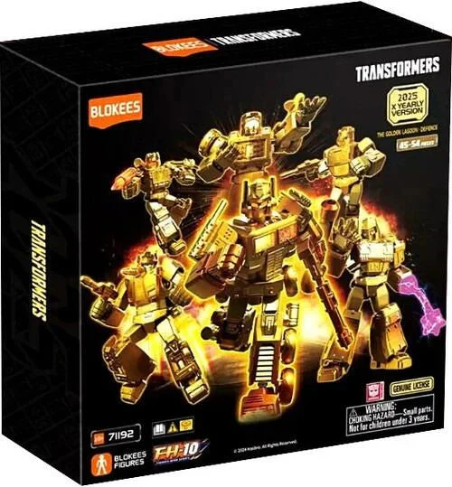 Blokees - Transformers - Model Kit - XV01 The Golden Lagoon Defense