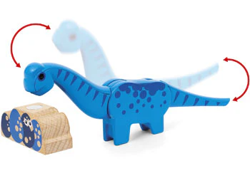BRIO - Dinosaur Battery Train 5 Pieces - Image 5