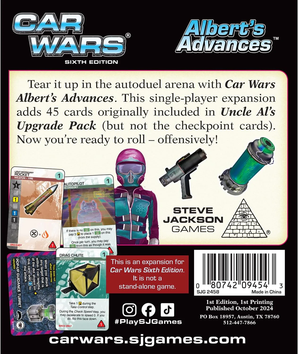 Car Wars Alberts Advances - Image 2