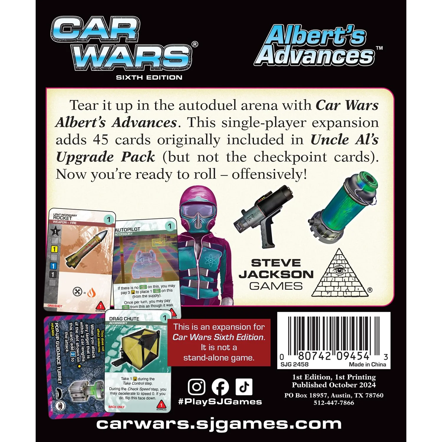 Car Wars (Sixth Edition): Albert's Advances - Image 2