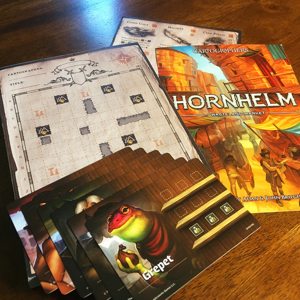 Cartographers: Map Pack 6 – Hornhelm: Wasteland Market - Image 3