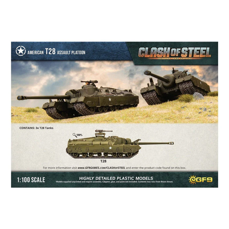 Clash of Steel: T28 Assault Tank Platoon (CSU01) - Image 2