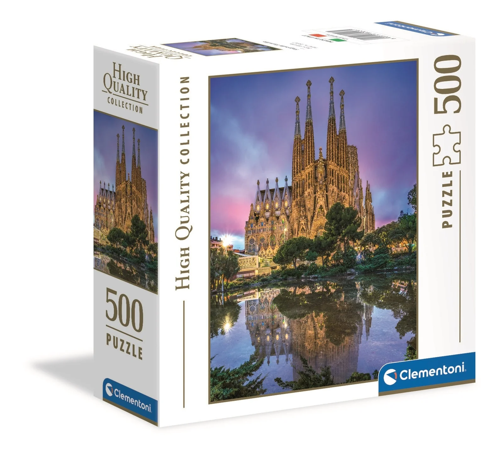 Clementoni - Barcelona 500 Piece Jigsaws (Hqc)
