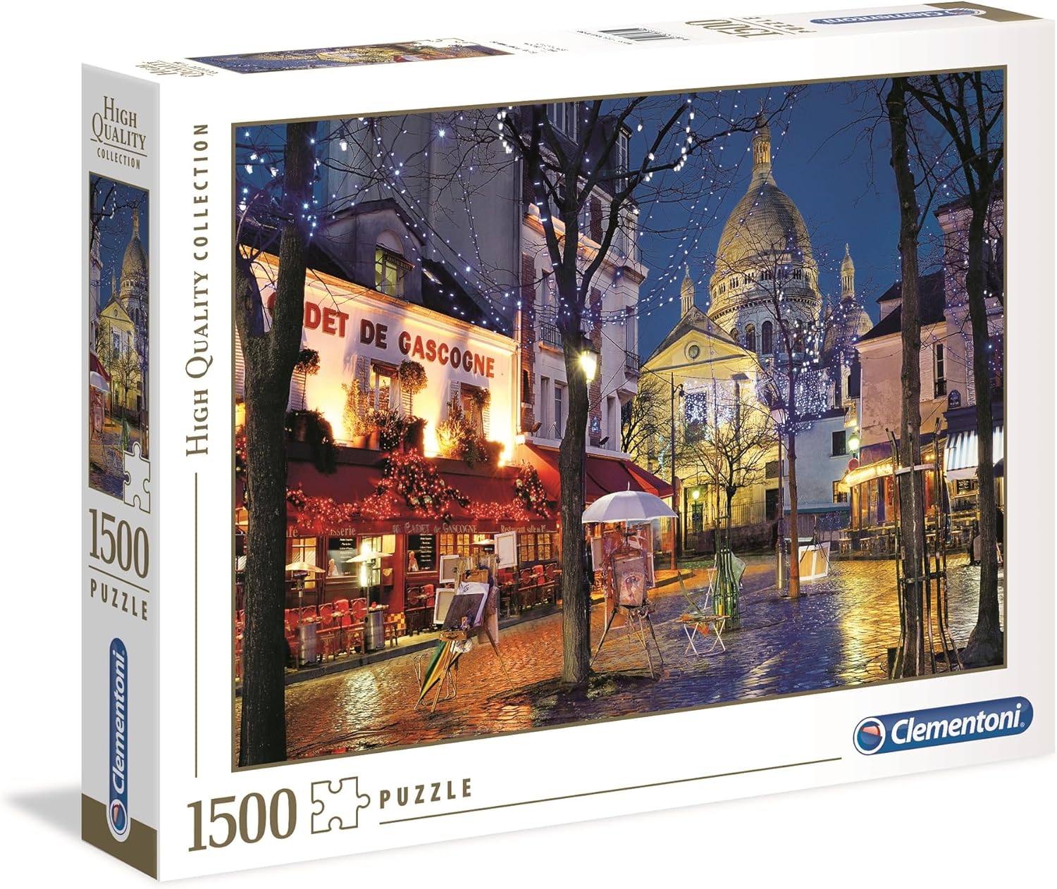 Clementoni - Paris Montmartre 1500 Piece Puzzle High Quality