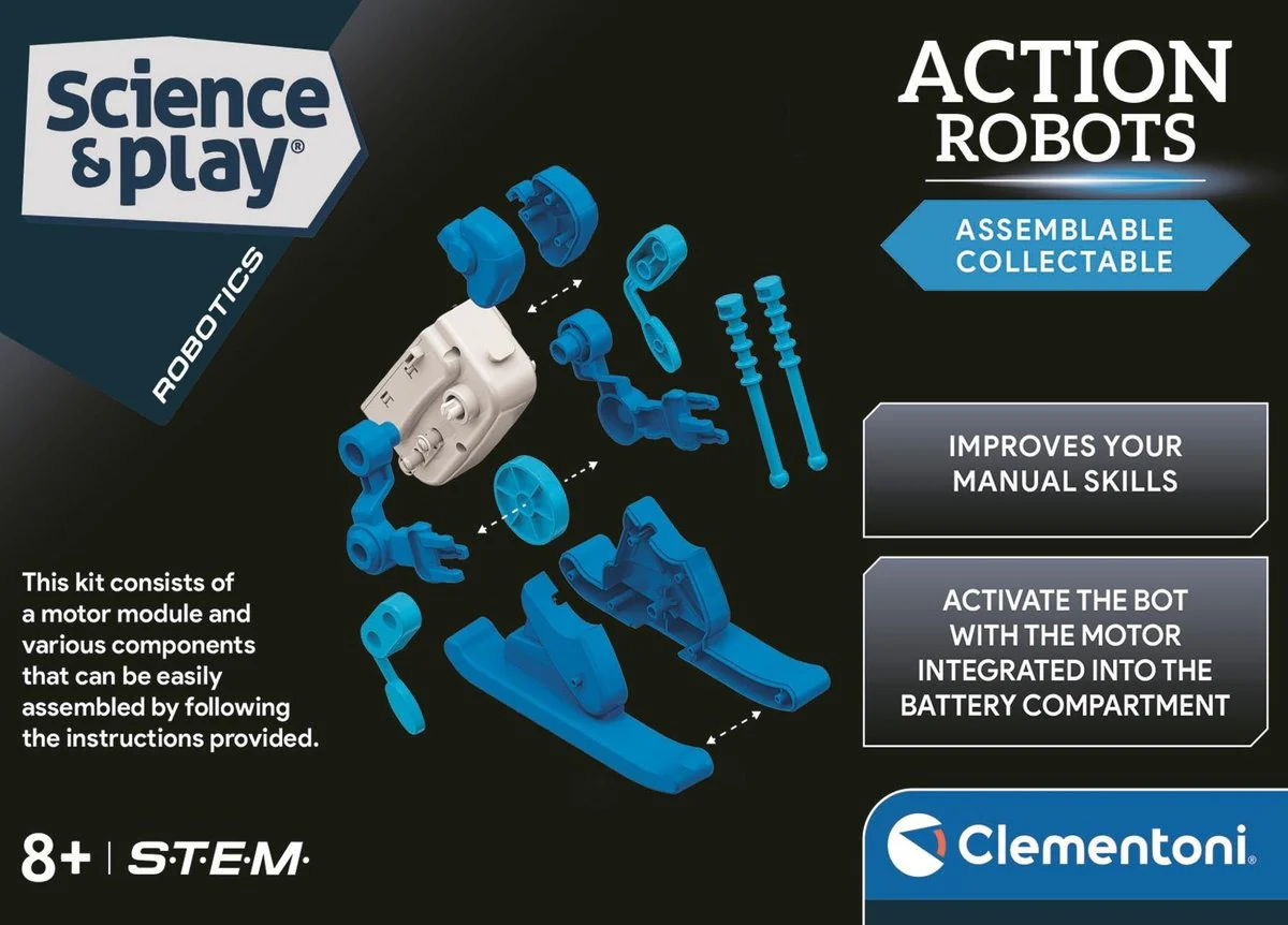 Clementoni Science and Play Sports Skier Robots - Image 5