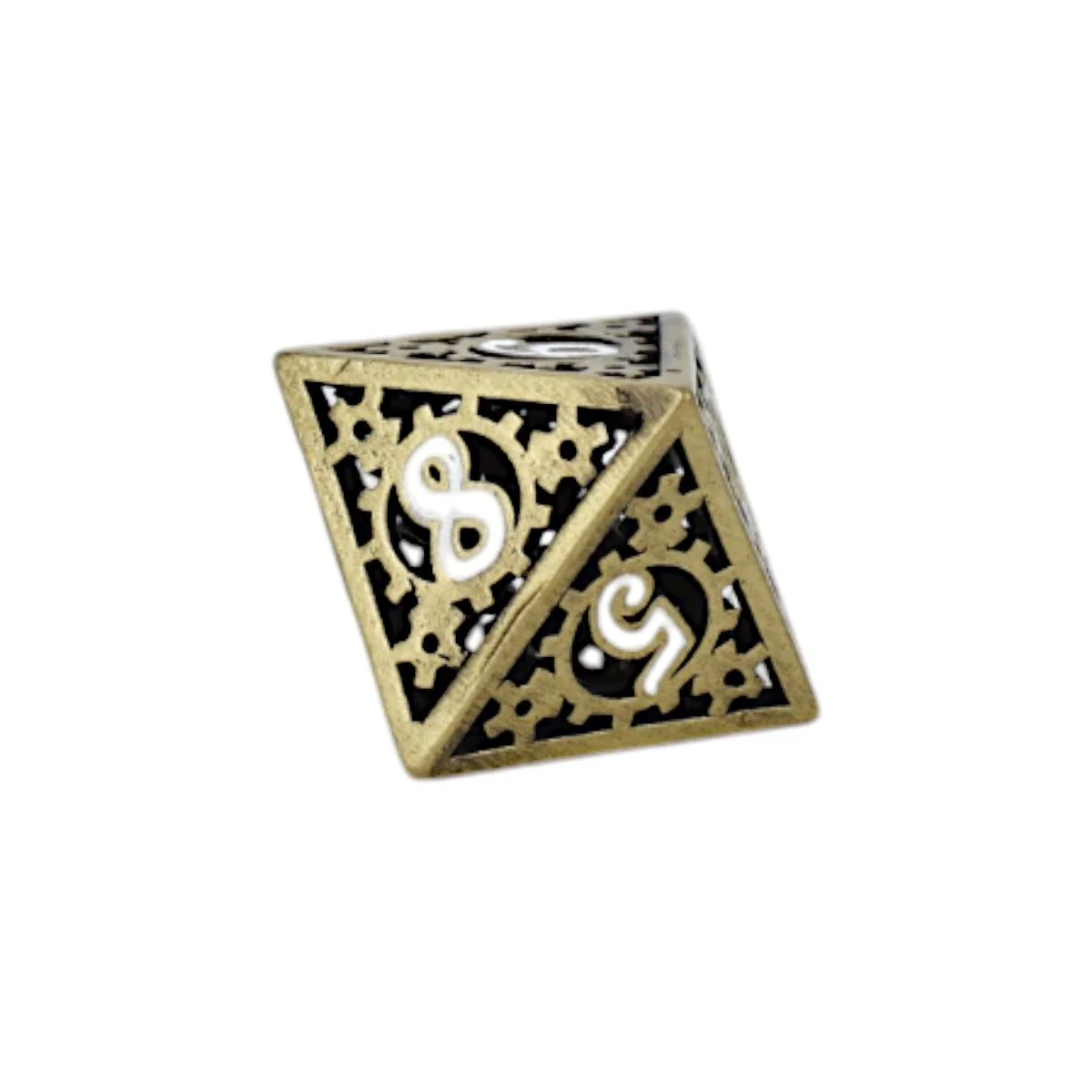 Clockwork Sun Dice Set Tarnished Gold - Image 5