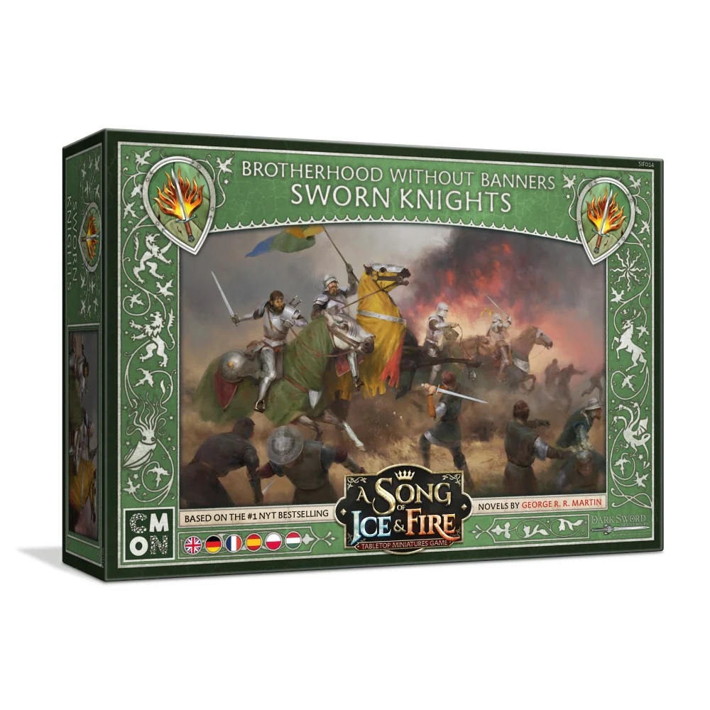 CMON A Song of Ice & Fire: Brotherhood Sworn Knight Miniatures Game