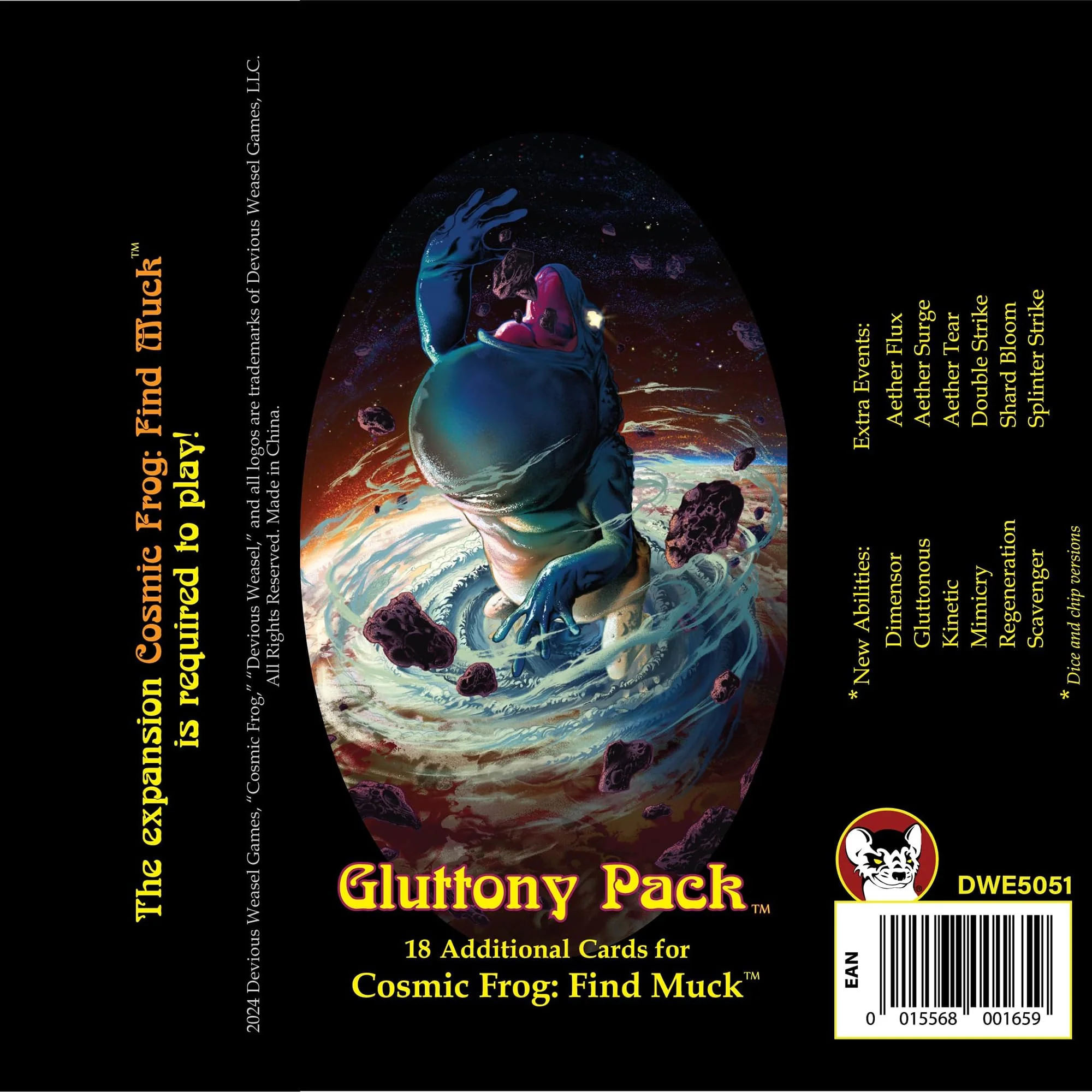 Cosmic Frog: Gluttony Pack - Image 2