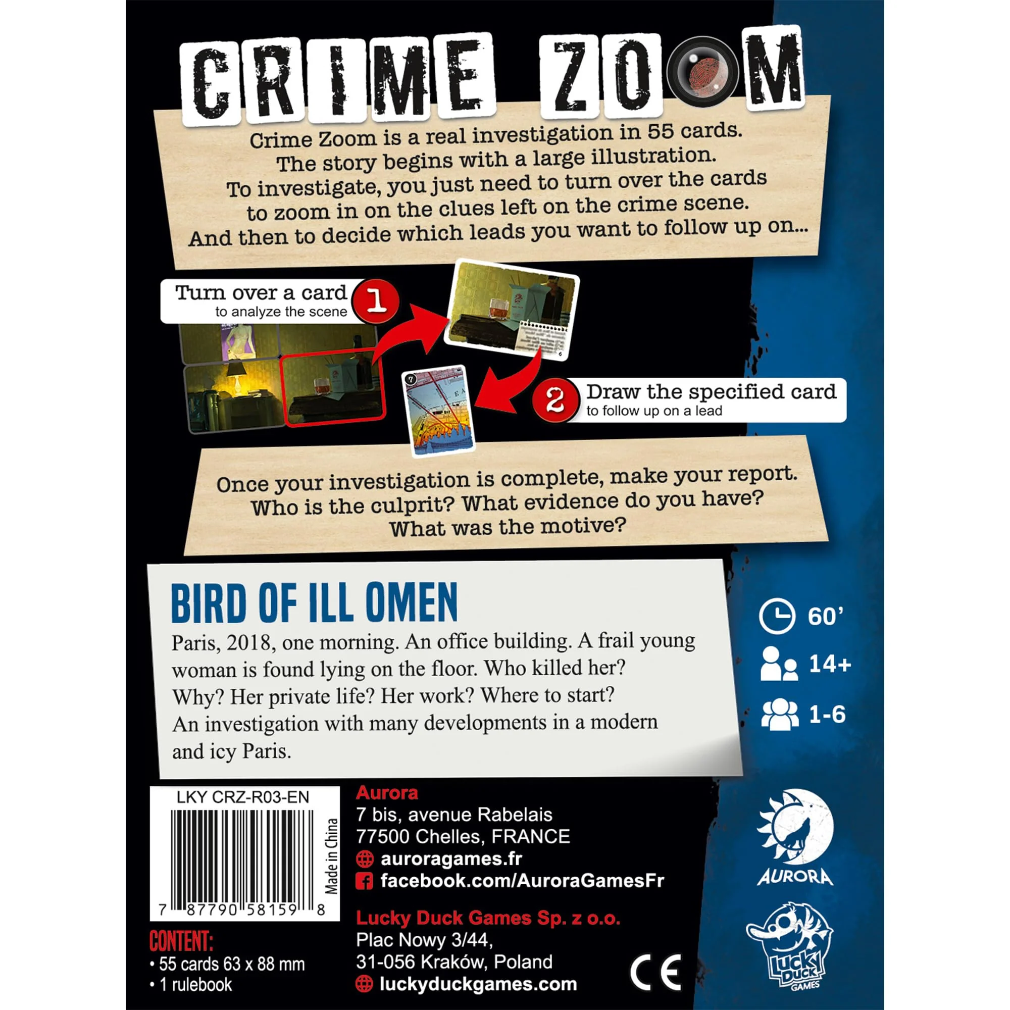 Crime Zoom: A Bird of Ill Omen Case 2 - Image 2