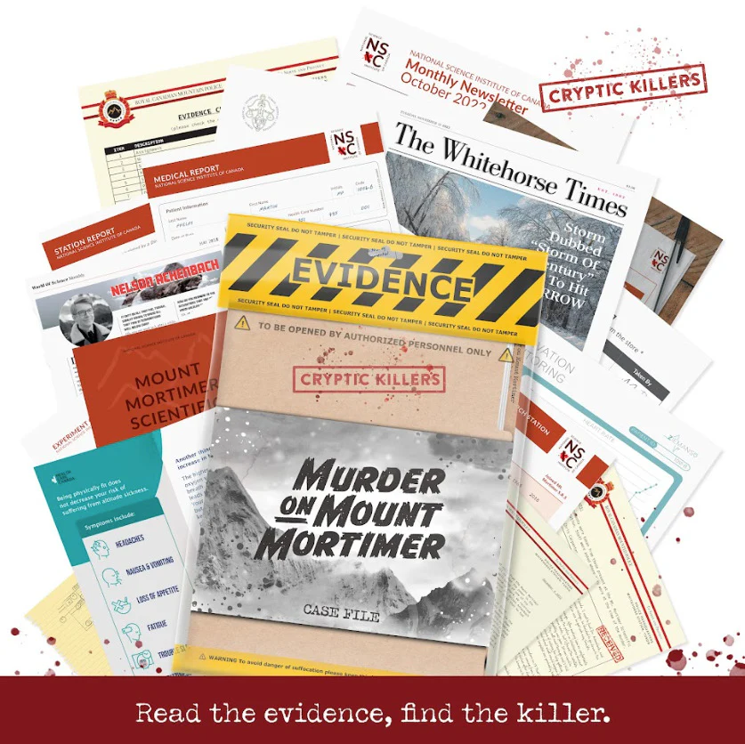 Cryptic Killers Murder on Mount Mortimer Case File - Image 4
