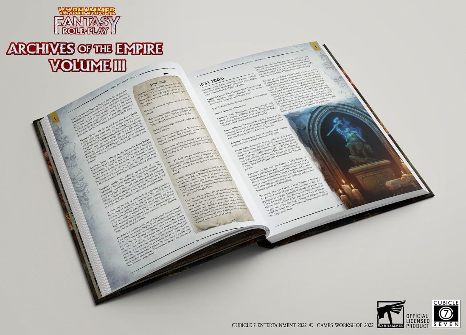 Cubicle 7 Warhammer Fantasy Roleplay Archives of The Empire Vol. 3 Book - Image 3