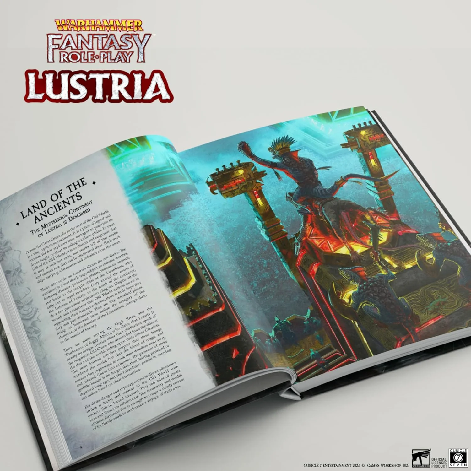 Cubicle 7 Warhammer Fantasy Roleplay Lustria Book - Image 2