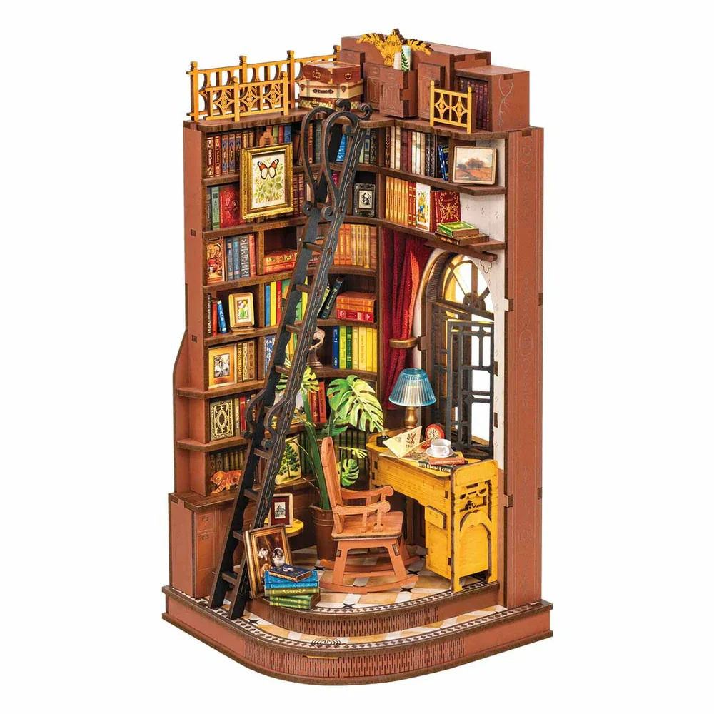 Diy Bookends Kit Silent Corner Study - Image 3