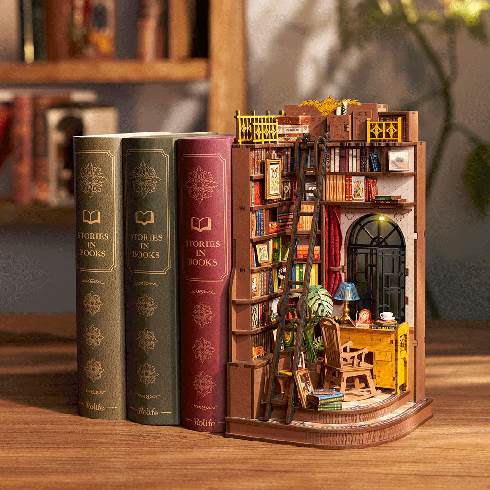 Diy Bookends Kit Silent Corner Study - Image 4