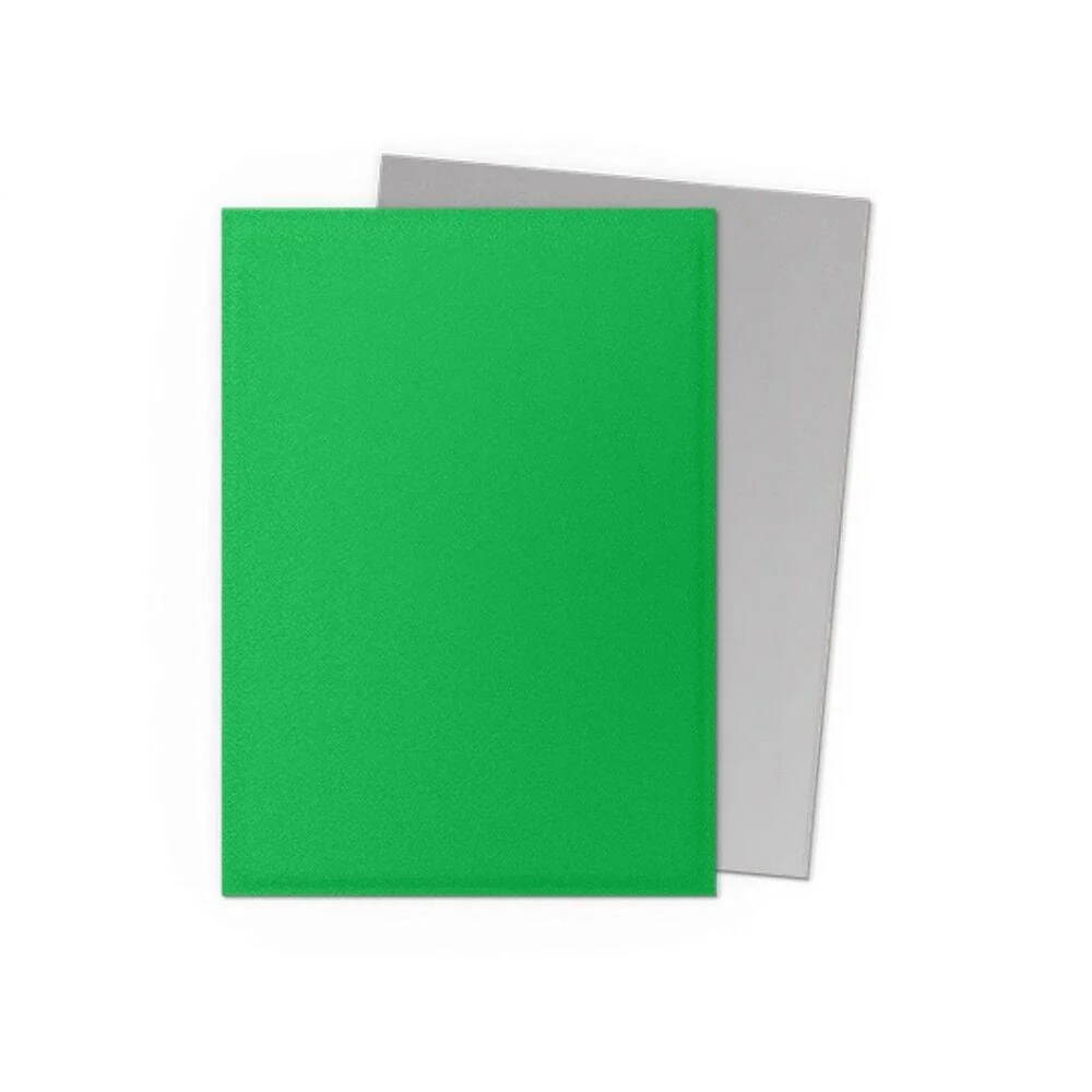 Dragon Shield: Sleeves – Matte Dual – Apple Green & Silver - Image 3