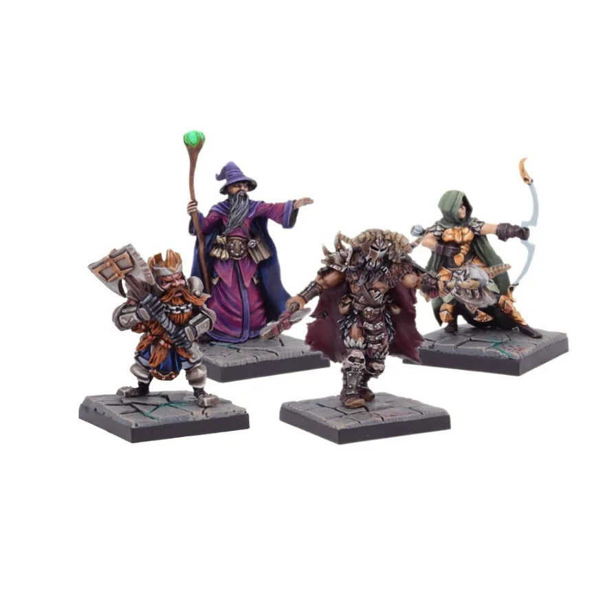 Dungeon Saga Legendary Heroes of Dolgarth Miniatures