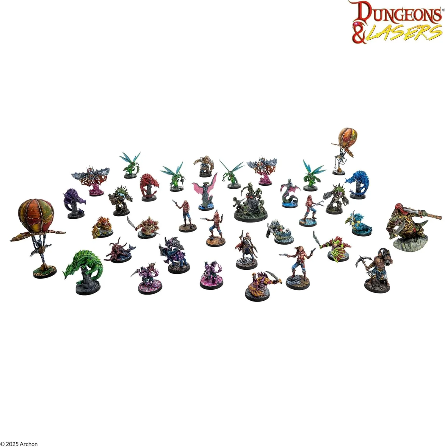 Dungeons & Lasers: Miniatures - Raiders And Beasts Of Scareguards Archipelago - Image 2