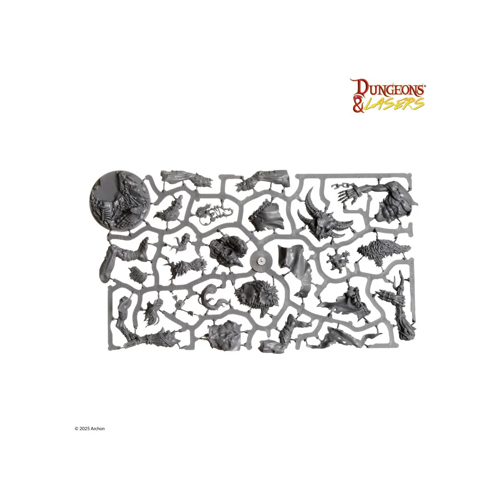 Dungeons & Lasers: Miniatures - Skeleton Crew - Image 5
