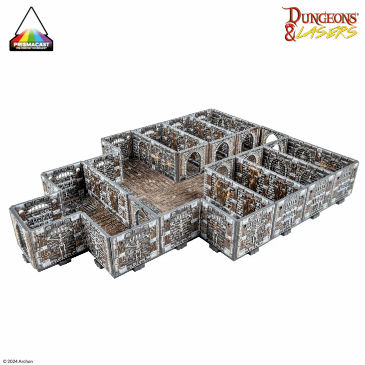 Dungeons & Lasers PrismaCast Pre-Painted Terrain Scale Model - Chambers Of Torment - Image 2