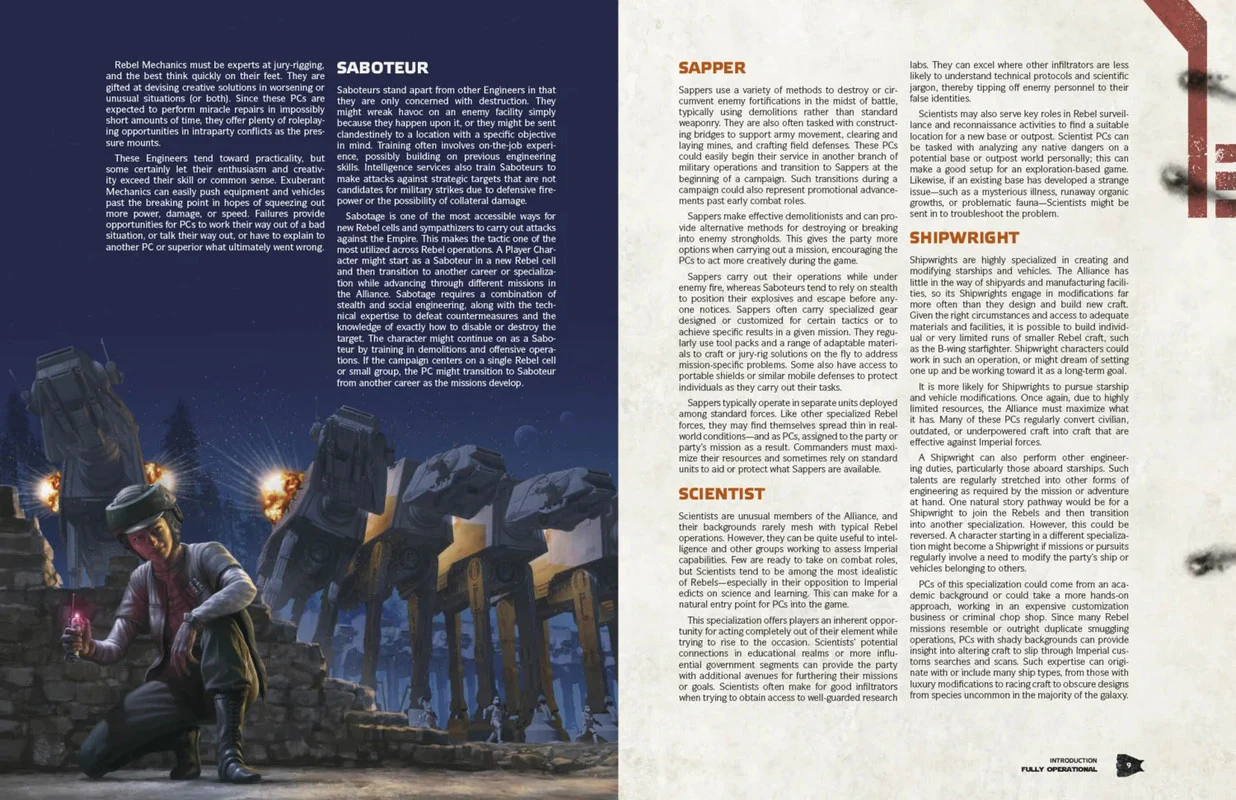 Edge Studios Star Wars: Age of Rebellion RPG - Fully Operational Sourcebook - Image 2