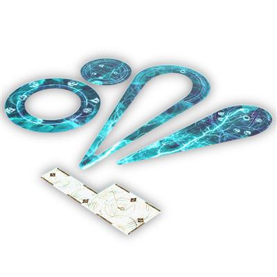 Eldfall Chronicles - Acrylic Templates Set - Image 2