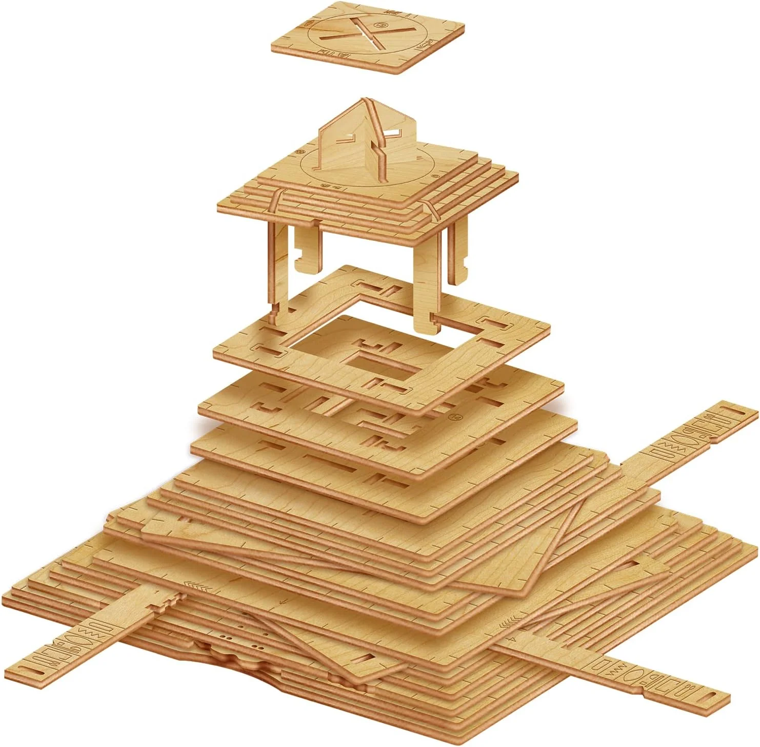Escapewelt Quest Pyramide 3 in 1 - 3D Puzzle Box - Image 2