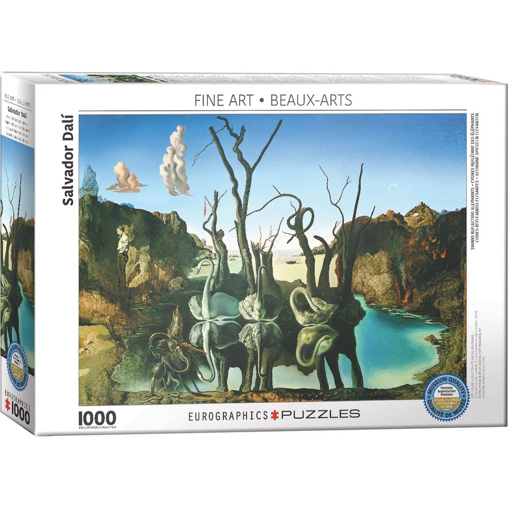 Eurographics - Dali - Swans Reflection Elephnt