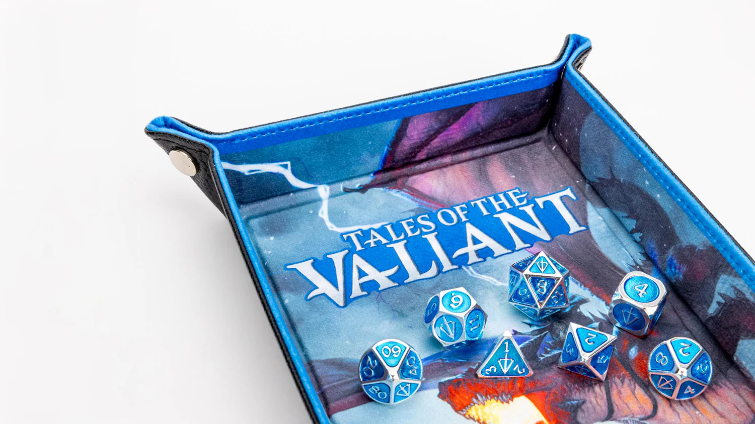FanRoll by Metallic Dice Games - MDG Tales of the Valiant Fold Up Dice Tray - Image 7