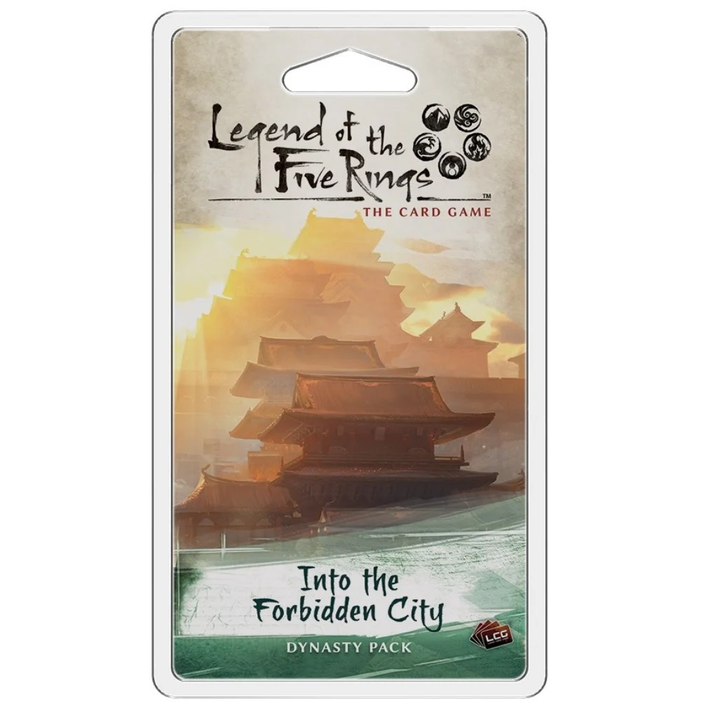 Fantasy Flight Games Legend of the Five Rings: The Card Game – Into the Forbidden City