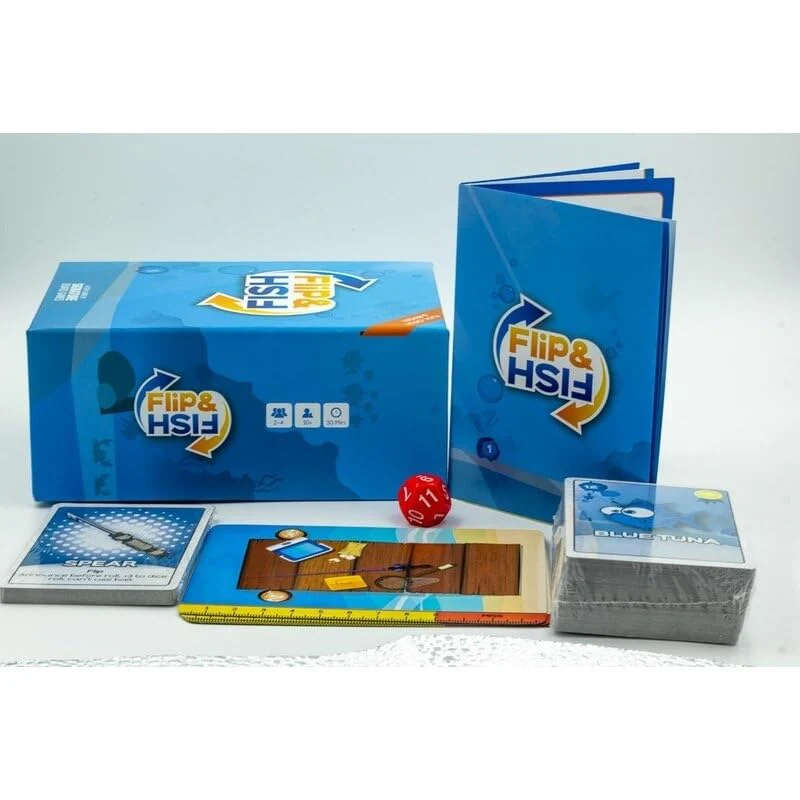 Flip & Fish - 2-4 Players Board Game - Image 3