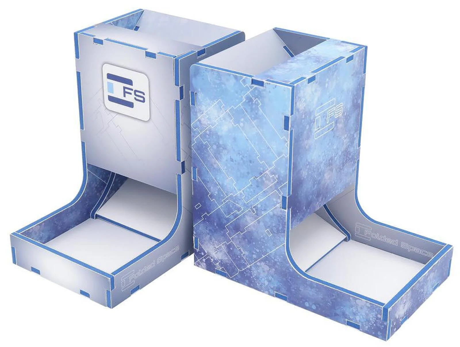 Folded Space - Colour Dice Tower Version 2