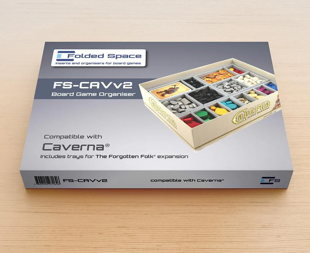 Folded Space - Game Inserts for Caverna