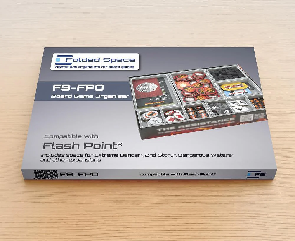 Folded Space - Game Inserts for Flash Point Fire Rescue