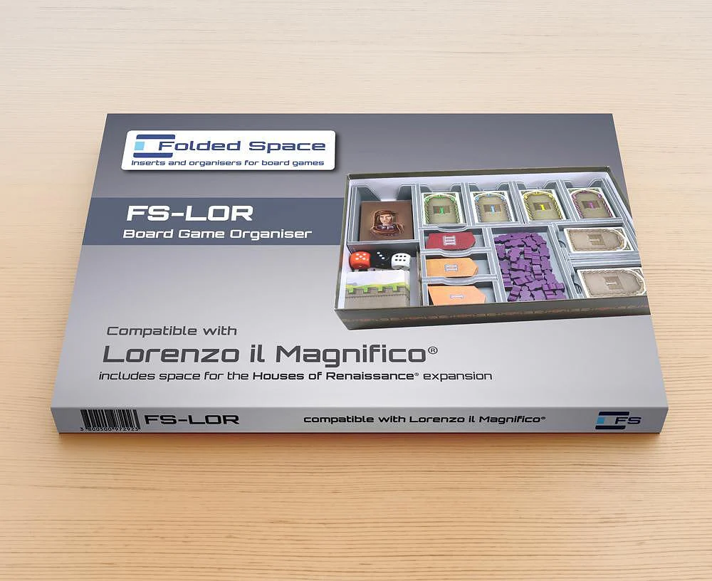 Folded Space - Game Inserts for Lorenzo il Magnifico
