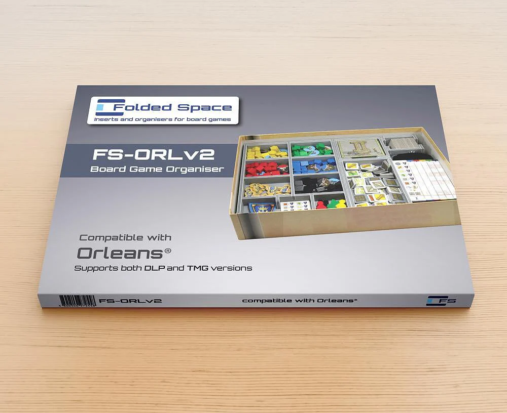 Folded Space - Game Inserts for Orleans