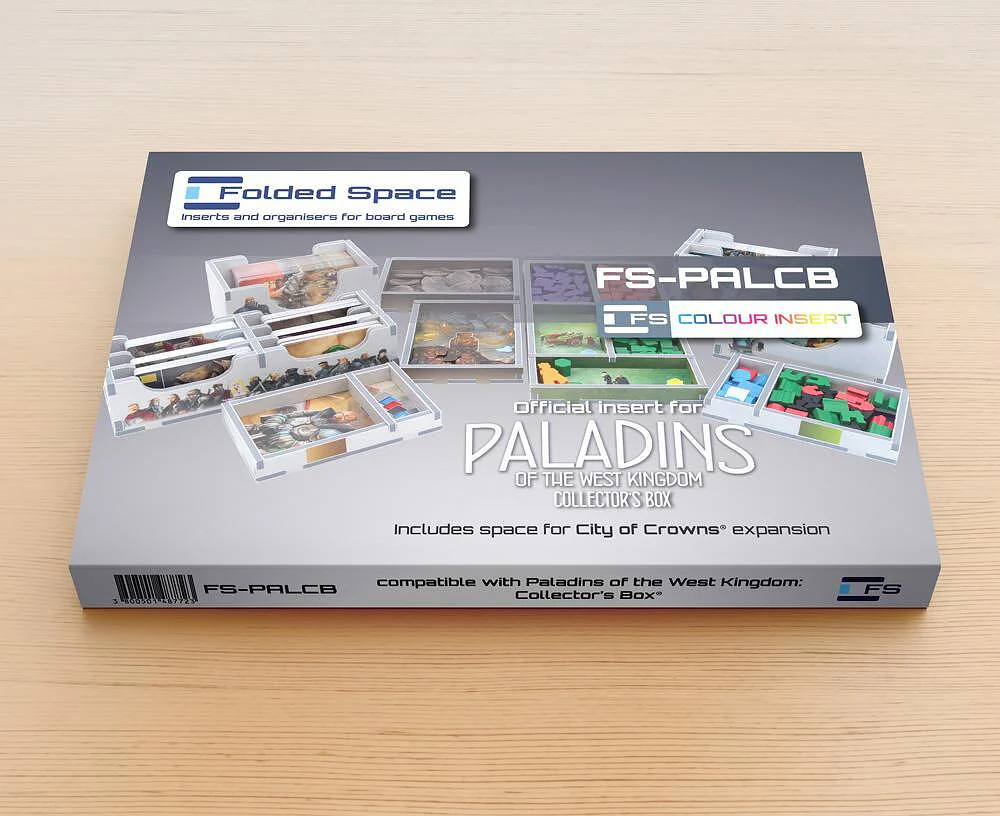 Folded Space - Game Inserts for Paladins of the West Kingdom Collector's Box