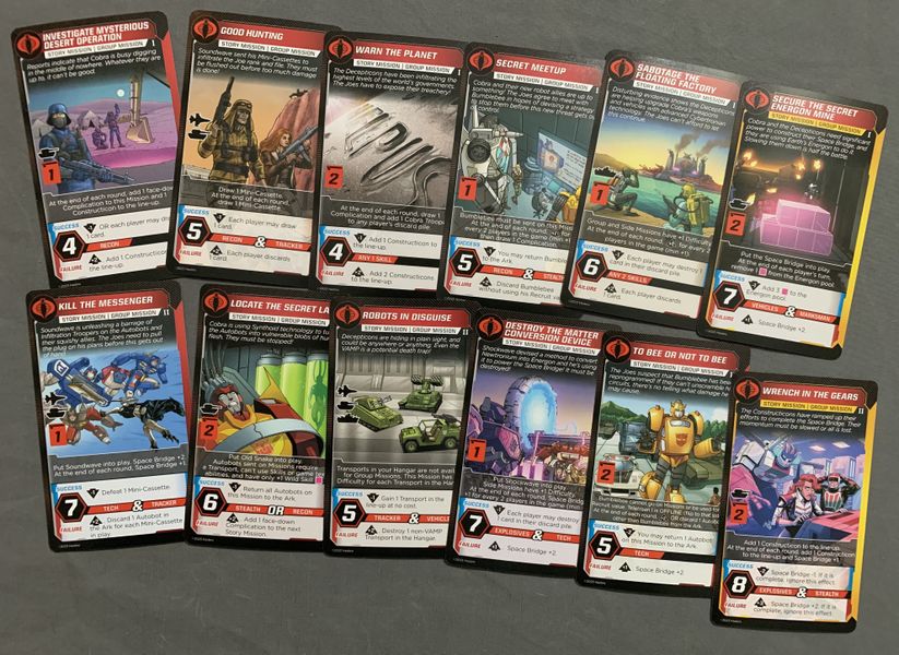 G.I. Joe Deck-Building Game - New Alliances - A Transformers Crossover Expansion - Image 6