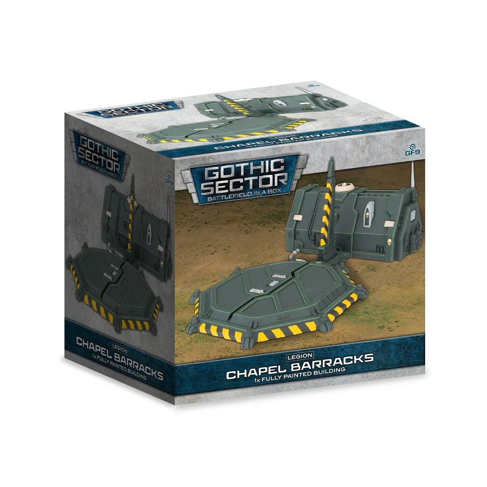 Gale Force Nine Battlefield in a Box: Gothic Sector - Legion: Chapel Barracks