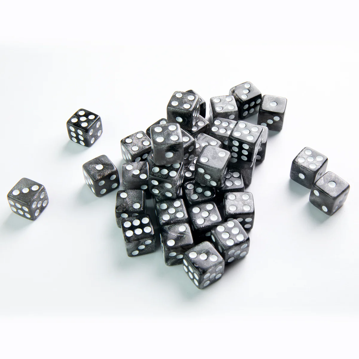 Gamegenic - Galaxy Series 12mm D6 Dice 36-Piece Set - Moon - Image 2