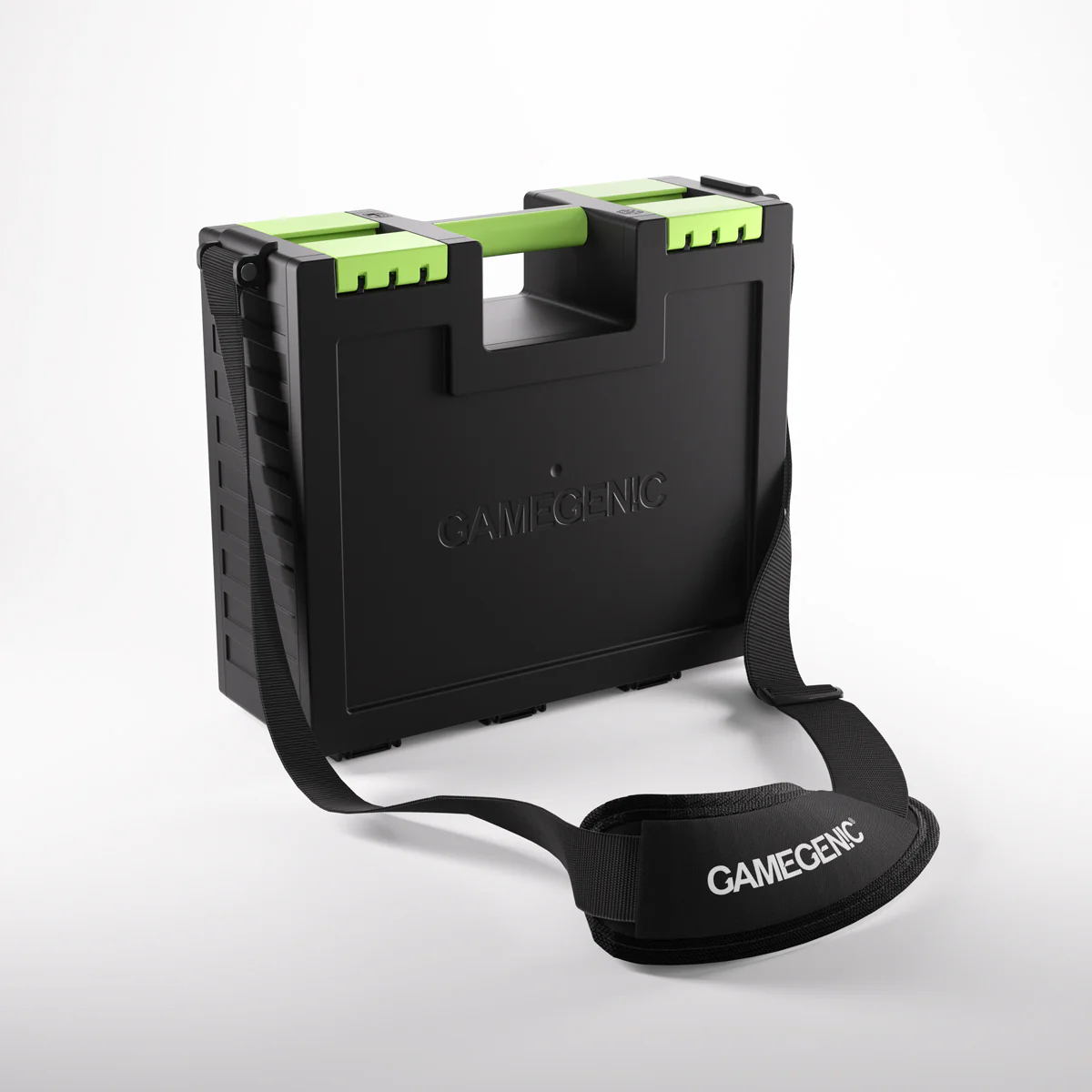 Gamegenic - Game Castle for Cards and Gaming Accessories - Black/Green - Image 8
