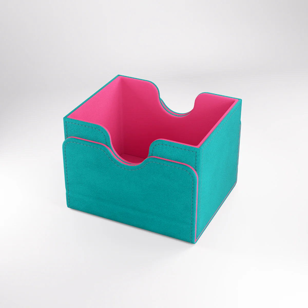 Gamegenic - Sidekick 100+ XL Convertible Deck Box - Teal/Pink - Image 2