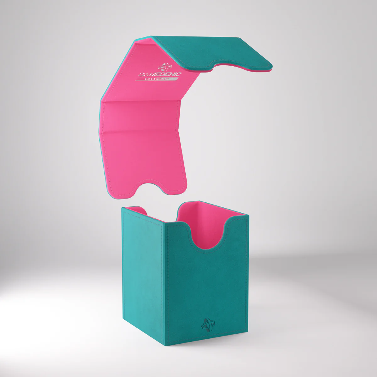 Gamegenic - Squire Plus 100+ XL Deck Box - Teal/Pink (Exclusive Edition) - Image 5