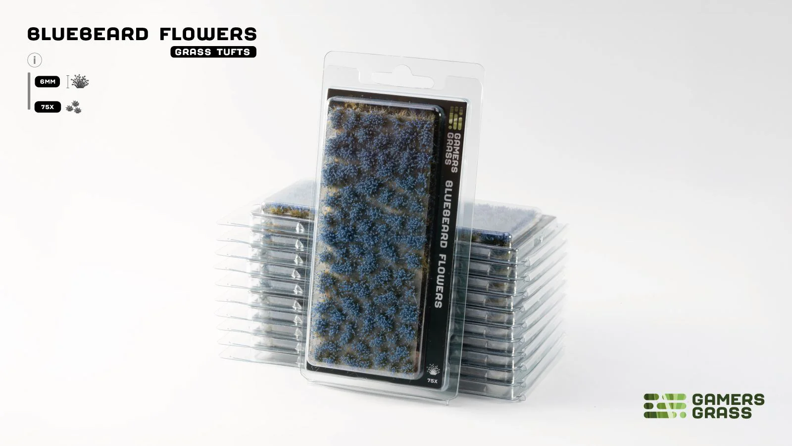 Gamers Grass - Grass Tufts - Flowers - Bluebeard - Image 2