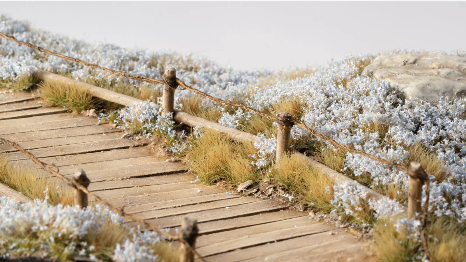Gamers Grass - Grass Tufts - Flowers - Light Blue Lilac - Image 3