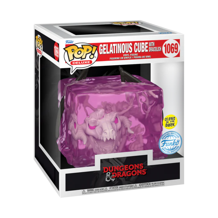 Gelatinous Cube with Dracolich US Exclusive Glow Pop! Deluxe - Image 2